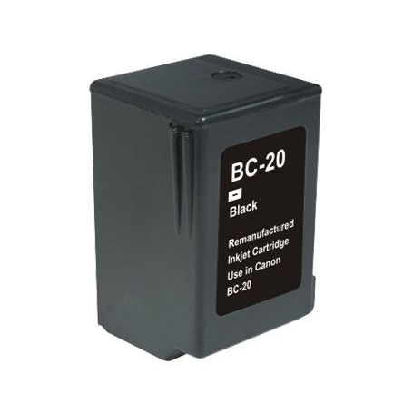 Canon 0895A002 / BC-20 BK - Tête d'impression Noire Compatible(s) - Lacartouche.fr
