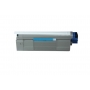 OKI 43381907 - Toner Cyan Compatible(s) - Lacartouche.fr