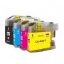 Brother LC227 / 225CMY - Pack de 4 Cartouches d'encre Compatible(s) - Lacartouche.fr