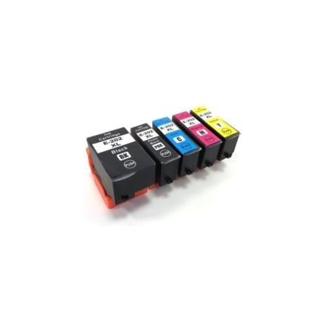 Epson C13T02G74010 / 202XL - Pack de 5 Cartouches d'encre Compatible(s) - Lacartouche.fr