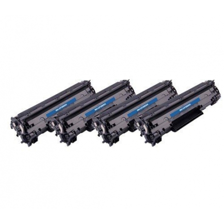 HP CF283X/ 83X - Pack de 4 toners Compatible(s) - Lacartouche.fr