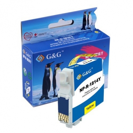 Epson C13T18144010 / 18XL - Cartouche d'encre Jaune Compatible(s) - Lacartouche.fr